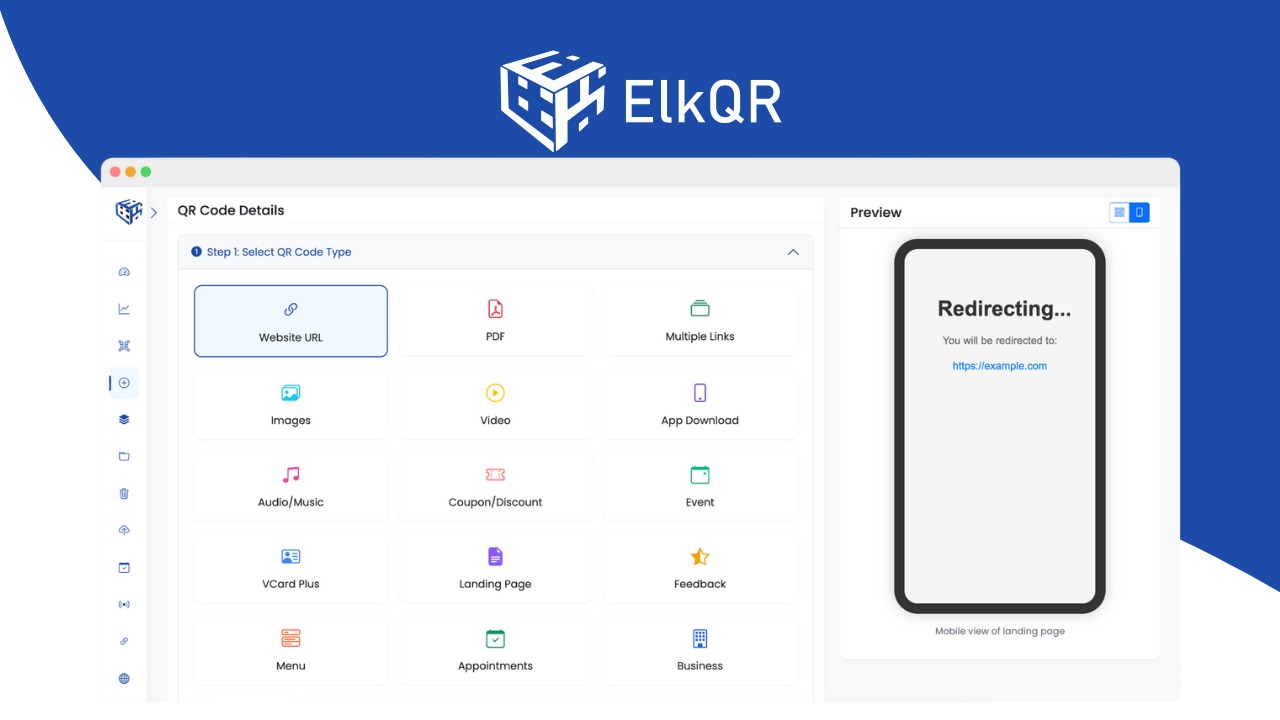 ElkQR QR code manager