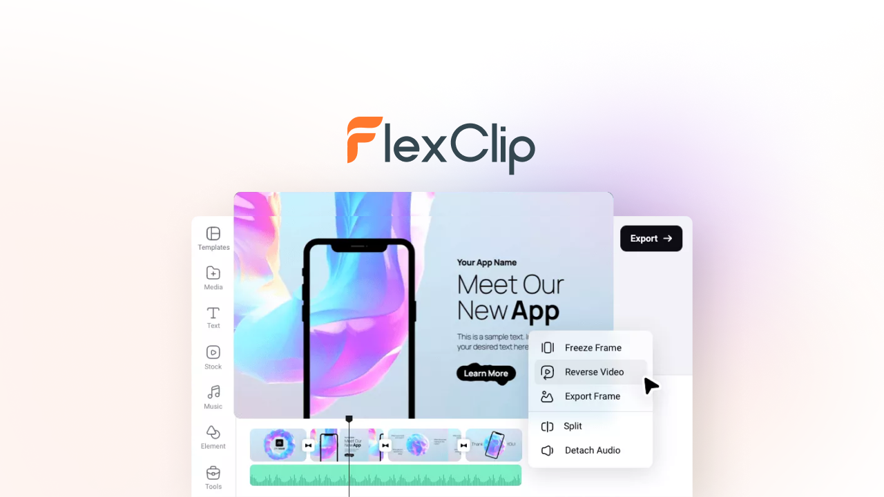FlexClip video editor
